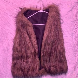Faux Fur Vest